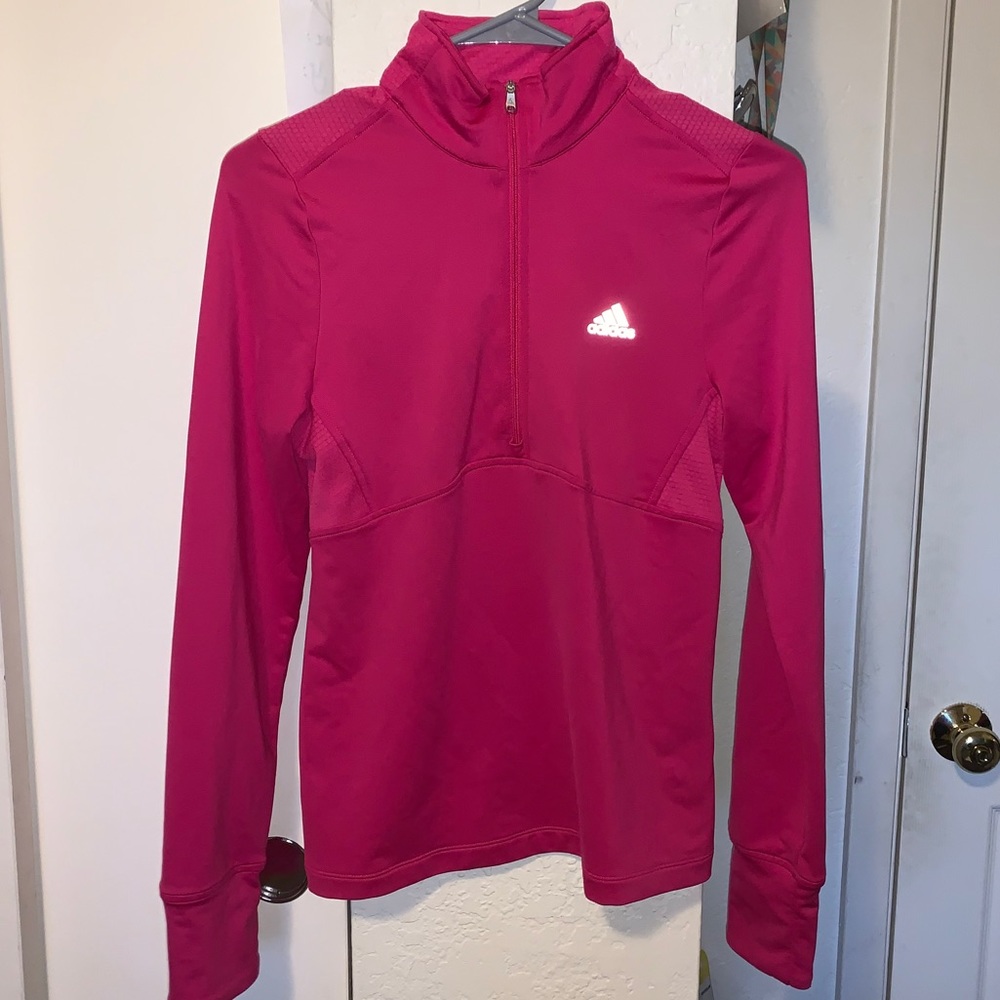 Adidas half zip pullover